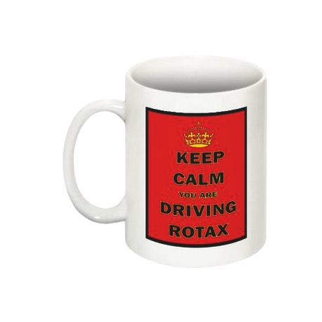 TAZA KEEP CALM YOU ARE DRIVING ROTAX