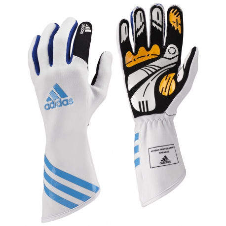 GANTS ADIDAS XLT BLANC-BLEU