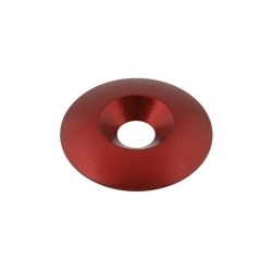 COUNTERSUNK SEAT WASHER RED M8 X 33MM ALUMINIUM