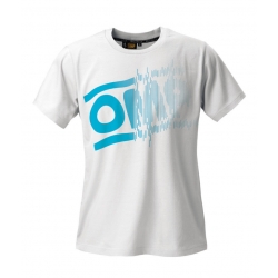 OMP T-SHIRT DESIGN BLANC