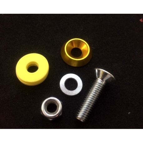 FLOORTRAY SCREW ASSEMBLY GOLD (1 UNIT)