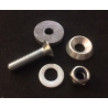 FLOORTRAY SCREW ASSEMBLY SILVER (1 UNIT)