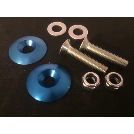 SEAT MOUNTING KIT WASHERS M8 BLUE