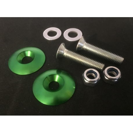 SEAT MOUNTING KIT WASHERS M8 GREEN