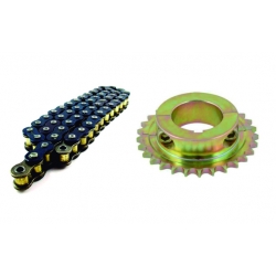 KIT KZ CHAIN & AXLE SPROCKET