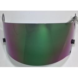 VISIERE POUR ARAI  VERT IRIDIUM MIROIR