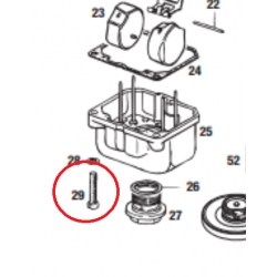 ROTAX FÖRGASARE BOTTEN SKRUV