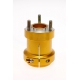 REAR HUB D50 X 95 MM ALUMINIUM GOLD