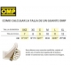 GUANTE OMP KS-2R  BLANCO-NEGRO