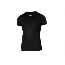 SPARCO BOMMULS T-SHIRT SVART