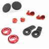 SENZO ARAI VISOR SCREW SET CK6 RED