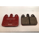 SET REAR BRAKE PADS OTK RED MINI ROOKIE - FRONT PADS KZ-DD2