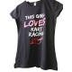 T SHIRT LADY NOIR