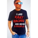 T SHIRT IAME NOIR ROUGE