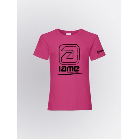 GIRL IAME T SHIRT PINK