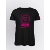 CAMISETA MUJER IAME NEGRO - ROSA