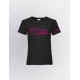 T SHIRT IAME BARN SVART - ROSA