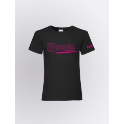 T SHIRT IAME BARN SVART - ROSA