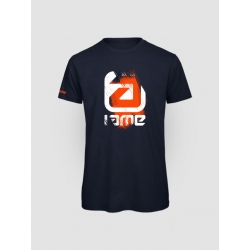 CAMISETA IAME GRIS - NARANJA