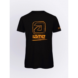 CAMISETA IAME NEGRO-NARANJA