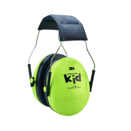 CASQUE ANTI BRUIT ENFANT FLUO