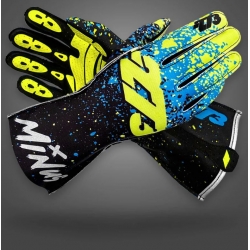 GANTS MINUS -273 DRIP BLEU FLUO