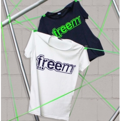 FREEM T-SHIRT BLEU HOMME