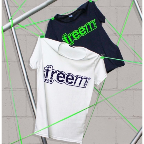 FREEM T-SHIRT BLEU HOMME