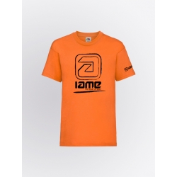 TSHIRT IAME ORANGE ENFANT