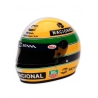 SENNA ORIGINAL REPLICA BELL MINI HELMET SCALE 1:2