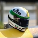 SENNA ORIGINAL REPLICA BELL MINI HELMET SCALE 1:2