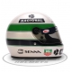 SENNA ORIGINAL REPLICA BELL MINI HELMET SCALE 1:2